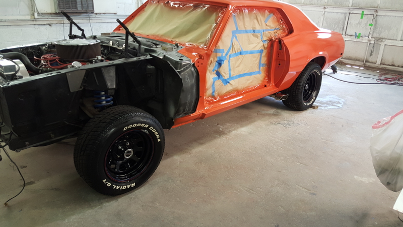 Note the larger air cleaner.